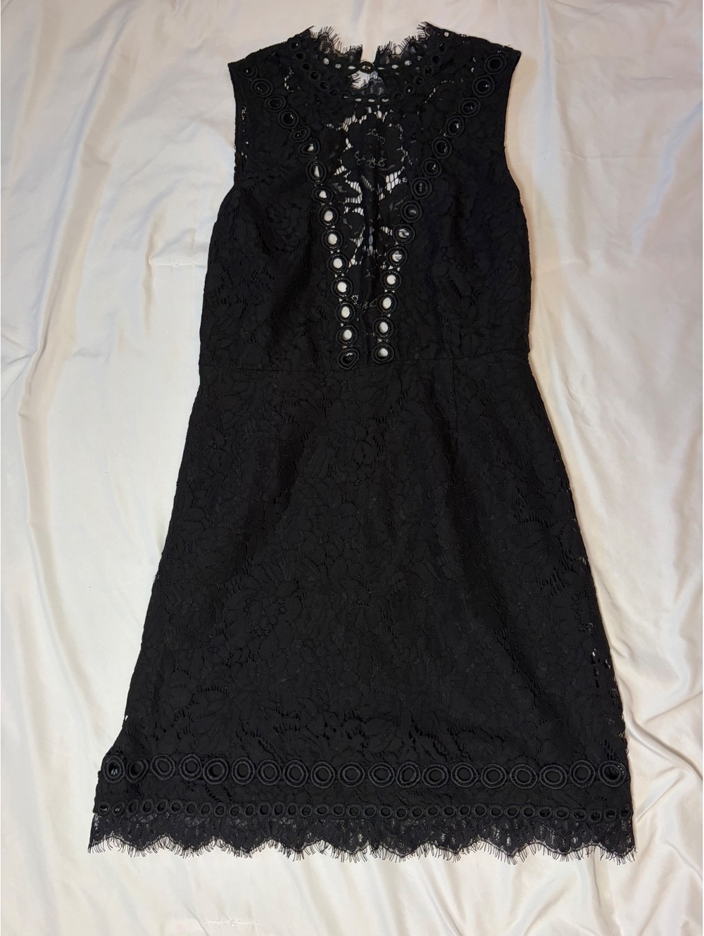 Saylor x Free People Jessa Lace Mini Dress, size Small